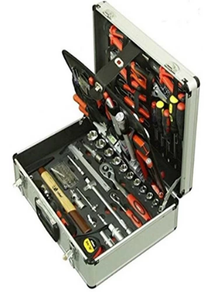 صورة حقيبة مجموعة أدوات ومفكات متنوعة 139 قطعة موديل 1783