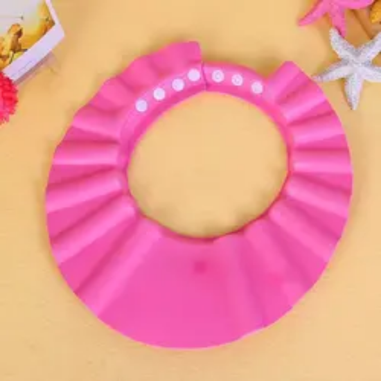 صورة قبعة استحمام للاطفال مع غطاء للاذن