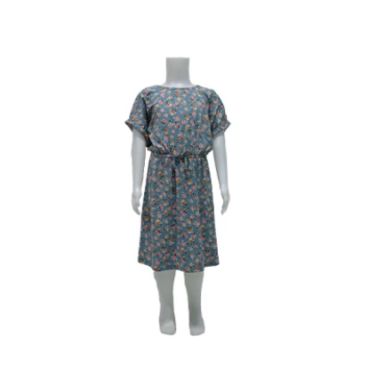 صورة فستان بناتي أبو وردة أخضر 3-10