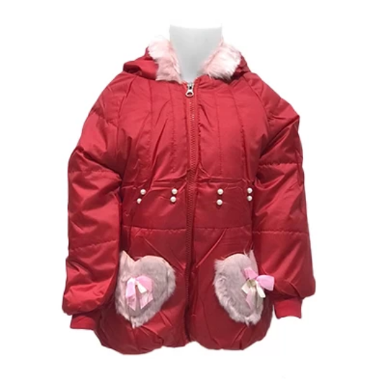 صورة كوت بناتي أبو طاقية موديل 2-006