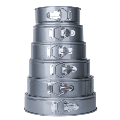 صورة طقم قالب كيك دائري محبب 6 حبة موديل 8-959