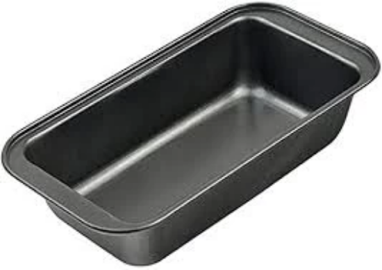 صورة طقم قالب كيك مستطيل اسود 3 حبه MR-3