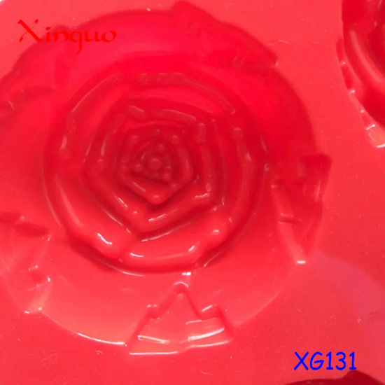 صورة قالب سيلكون على شكل ورد جوري