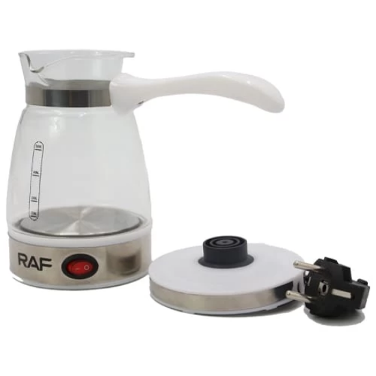 صورة غلاية القهوة الكهربائية 0.5 لتر شفاف RAF موديل R.125