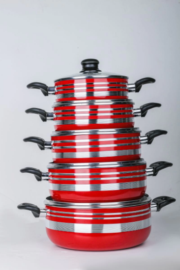 صورة طقم قدور موديل 7-979