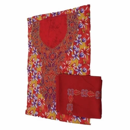 صورة مخور مطرز قطن مع الشيلة 2