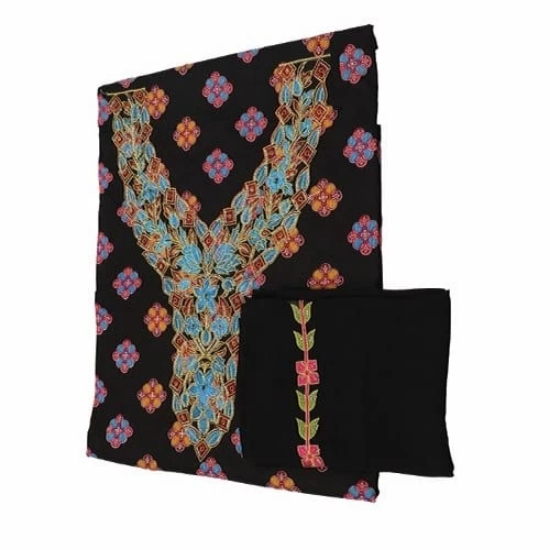 صورة مخور مطرز قطن مع الشيلة 2