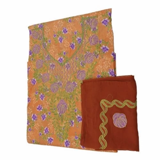 صورة مخور مطرز قطن مع الشيلة 2