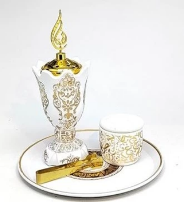 صورة طقم مبخرة مع العلبة والملقط 210080