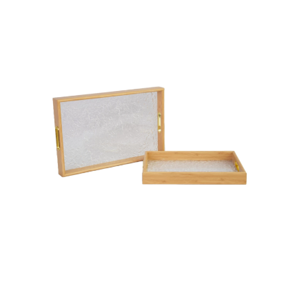 صورة شيال 2 حبه لون خشب الخيزران نمط الحجر 135-10