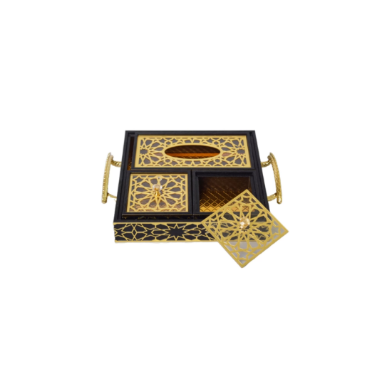 صورة شيال مربعين E05 الذهب الأسود 135-9