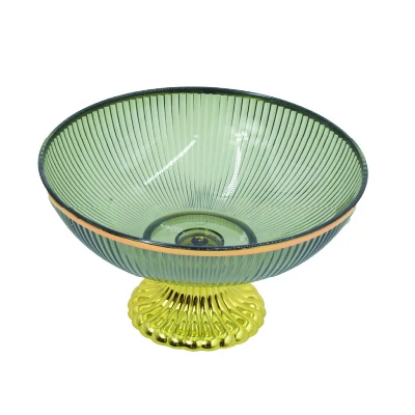 صورة وعاء تقديم فواكة شفاف موديل w3