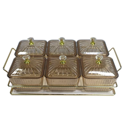 صورة شيال سكرية 6 خانة ذهبي موديل 1-645