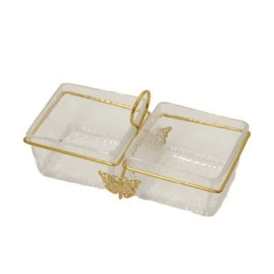 صورة شيال حلويات 2 خانة أبو مقبض موديل 5-1356