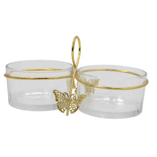 صورة شيال حلويات 2 خانة أبو مقبض موديل 5-1356