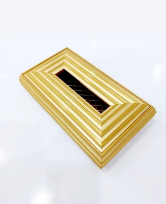 صورة علبة مناديل ذهبي 9353-5