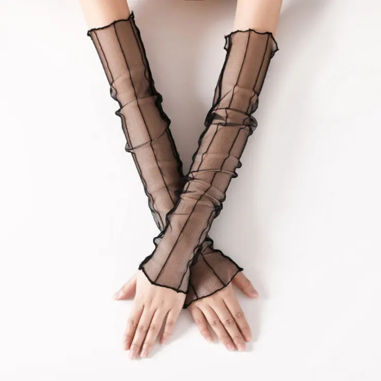 صورة اكمام نسائية شفافة