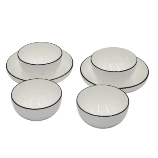 صورة اكواب سيراميك ابيض موديل JX-BS006