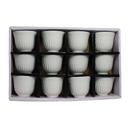 صورة فناجين قهوة بروسلين 1*20 طقم