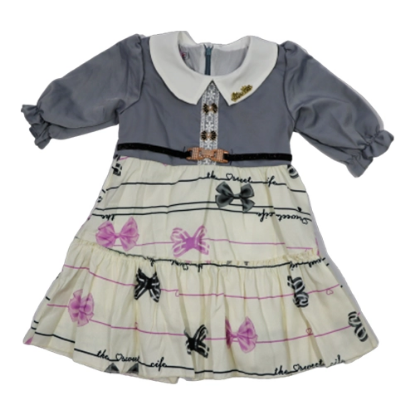 صورة فستان بناتي HX 1-4