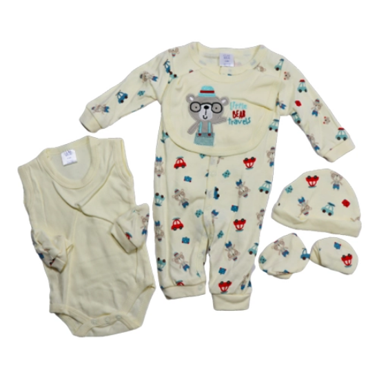 صورة طقم مواليد 6 قطع