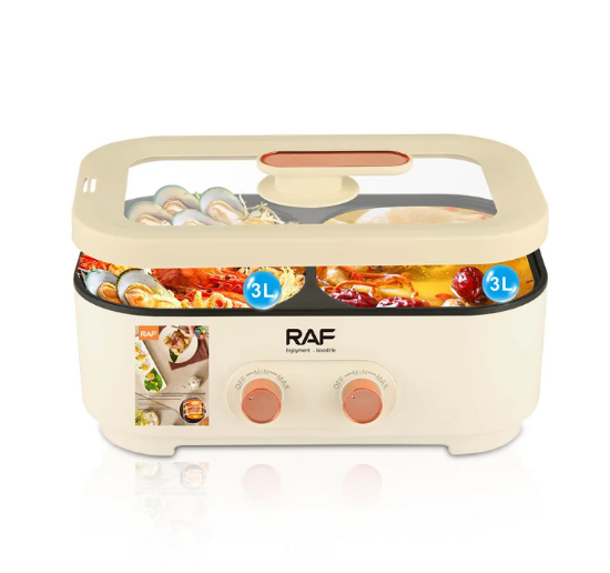 واجهة تحكم باللمس للطباخ الكهربائي مع إضاءة LED