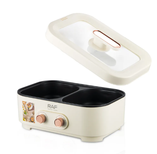 تصميم الطباخ الرقيق مع حواف مانعة للتسرب