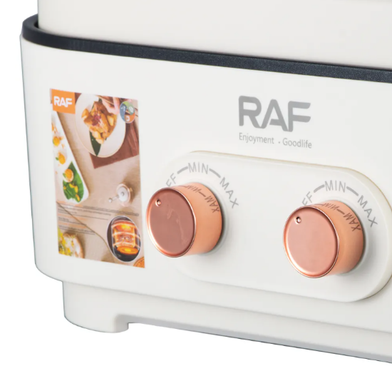 مؤقت رقمي للطباخ يظهر وقت الطهي المتبقي