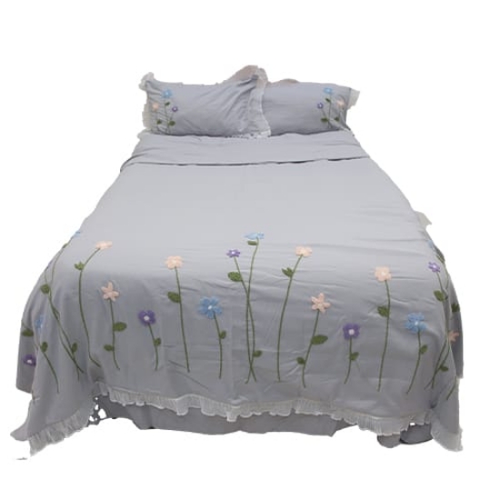 صورة مفرش غرف نوم اربع قطع 2م*2.3م موديل 5-2799