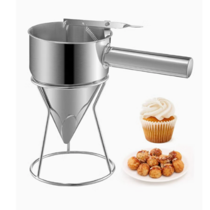 صورة موزع بان كيك على شكل قمع من الستانلس ستيل 0.8 لتر ANV0910-500