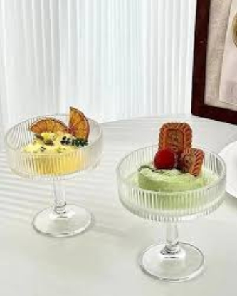 صورة طقم كاسات الايسكريم والحلويات JYBDL-2