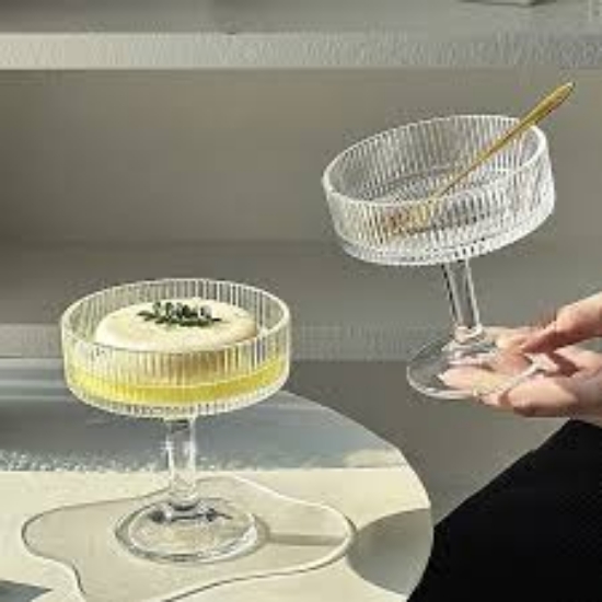 صورة طقم كاسات الايسكريم والحلويات JYBDL-2