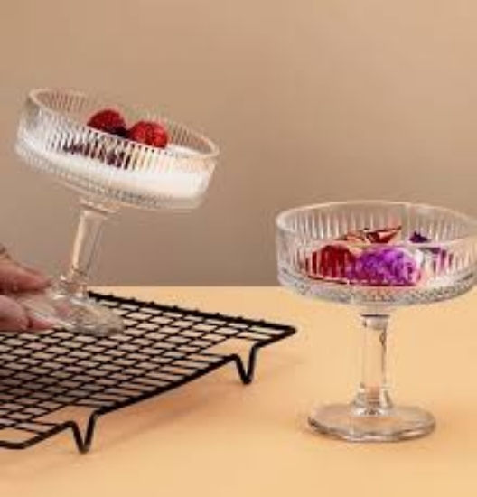 صورة طقم كاسات الايسكريم والحلويات JYBDL-2