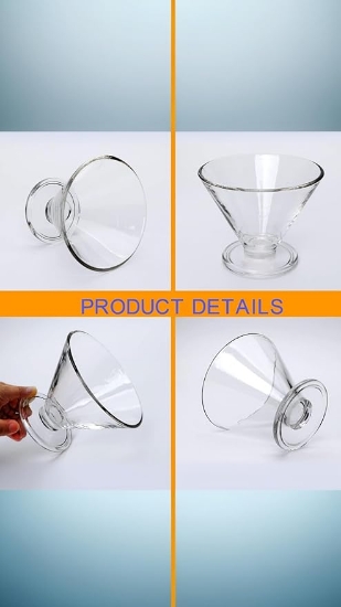 صورة طقم كاسات الايسكريم والحلويات F175A