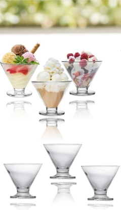 صورة طقم كاسات الايسكريم والحلويات F248-1