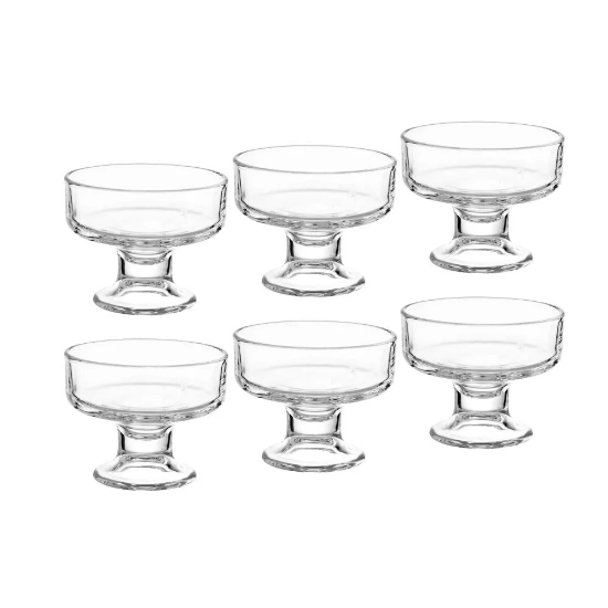 صورة طقم أوعية ترايفل زجاجية F211