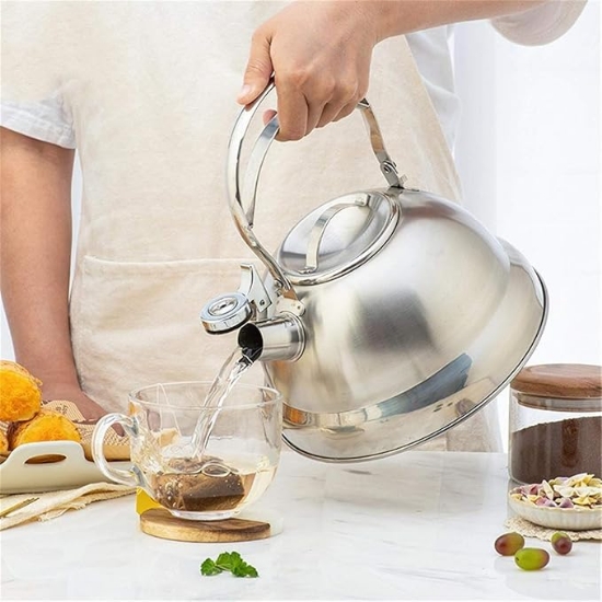 صورة غلاية صفير 3L من الستانلس ستيل موديل KV-529