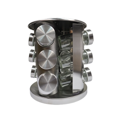 صورة منظم بهارات 12 قطعة دائري BHQ-Y12