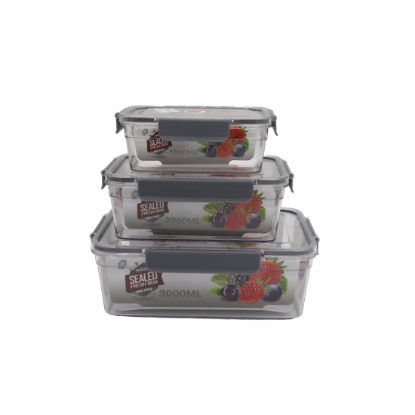 صورة طقم حافظات طعام 3 قطع XG8012-1