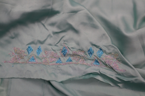 صورة مخور حرير متروس سادة