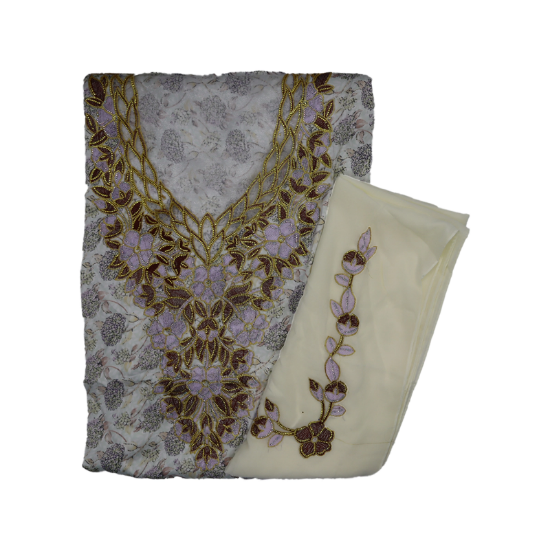 صورة مخور مطرز حرير مع الشيلة 1