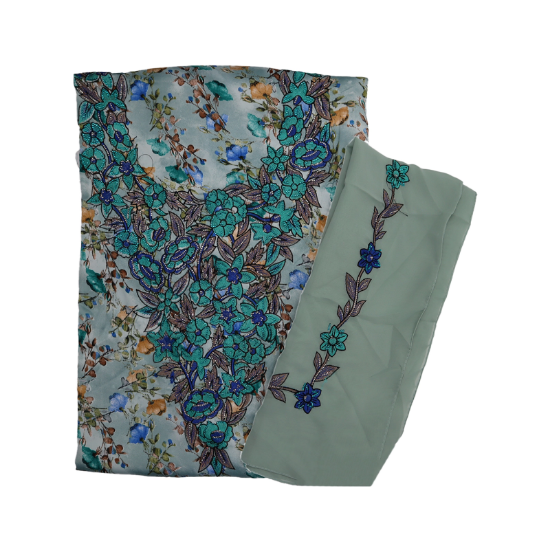 صورة مخور مطرز حرير مع الشيلة 4