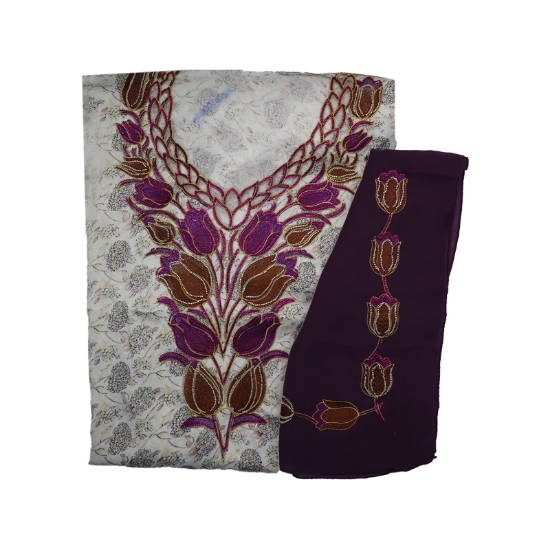 صورة مخور مطرز حرير مع الشيلة 5