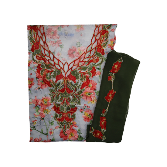 صورة مخور مطرز حرير مع الشيلة 6