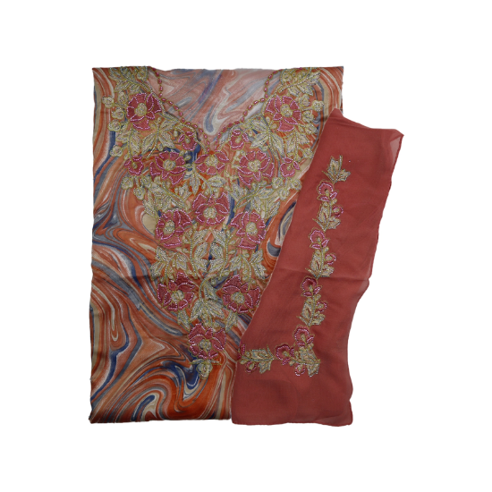 صورة مخور مطرز حرير مع الشيلة 8