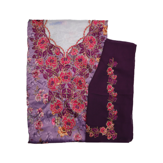 صورة مخور مطرز حرير مع الشيلة 8