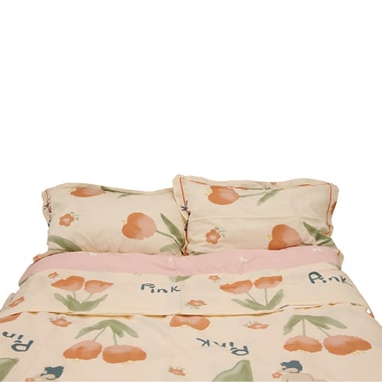 صورة مفرش غرف نوم اربع قطع طبعة 2م*2.3م موديل 1-993