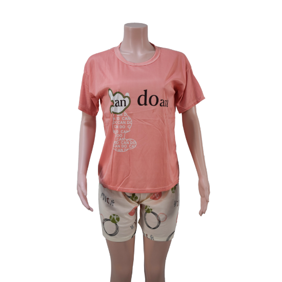 صورة بجامة نسائي 3 قطع