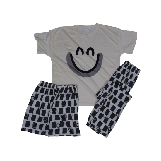 صورة بجامة نسائي 3 قطع