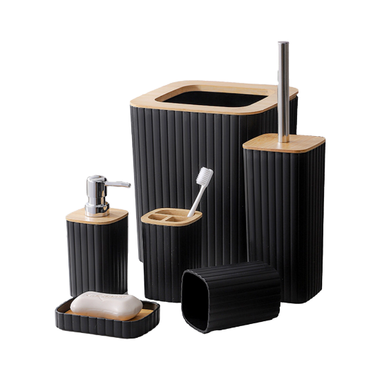 طقم جرانيت مع مستلزمات الحمام اليومية